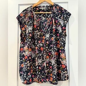 Daniel Rainn Bernal Floral Blouse - Navy
